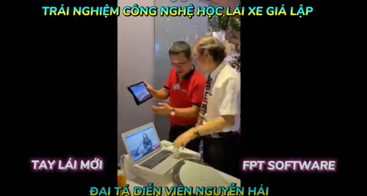 Trải nghiệm công nghệ thực tế ảo học lái ô tô đầu tiên tại Việt Nam